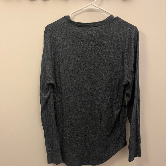 Long sleeve cotton shirt -Hollister - Picture 5 of 5